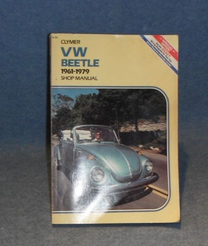 Clymer volkswagon repair manual  1961 - 1979