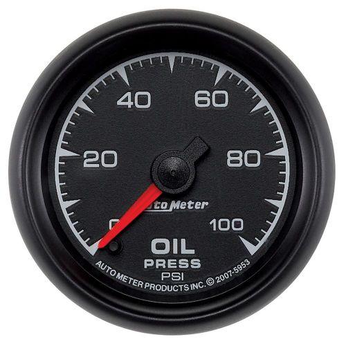 Auto meter 5953 es; electric oil pressure gauge