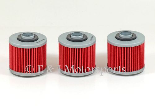 1998 1999 2000 2001 yamaha grizzly yfm 600 yfm600 ***3 pack*** oil filter