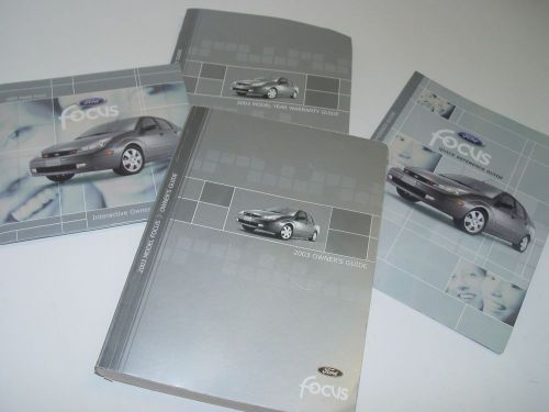 2003 ford focus owners manual  gt lx portfolio