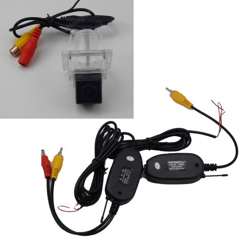 Wireless car backup rear view reverse camera for mercedes c-class w204 e-class