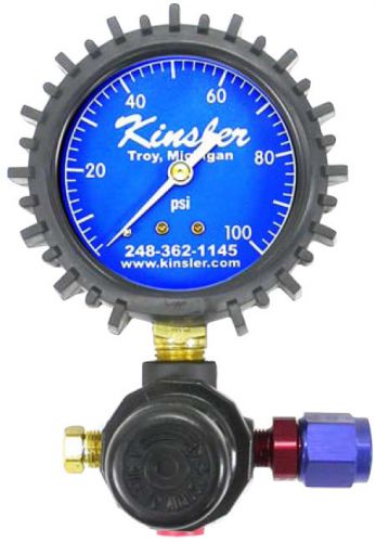 Kinsler fuel injection leakdown tester,100 psi,leakage pressure gauge,sprint car