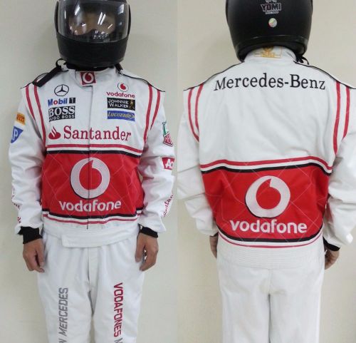 Replica 2013 mclaren f1 lewis hamilton button kart suit karting racing level 2