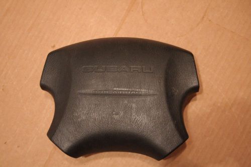 2002 subaru forester black left driver side steering wheel airbag oem