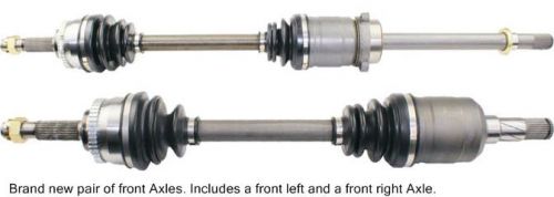 Pair new front right &amp; left cv drive axle shaft assembly for nissan altima