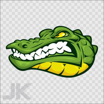 Decal sticker alligator crocodile alligators crocodiles reptile 0500 zacz3