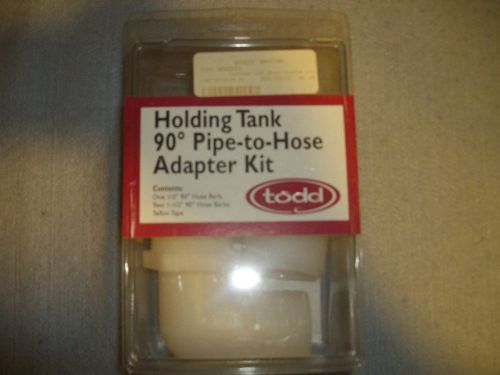 Todd holding tank 90 degree pipe to hose adapter kit 93-2221 new boat marine