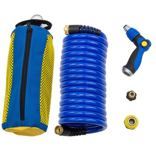 Hosecoil storage system w/20&#039; hose &amp; wn810u nozzle mfg# hs2000bc