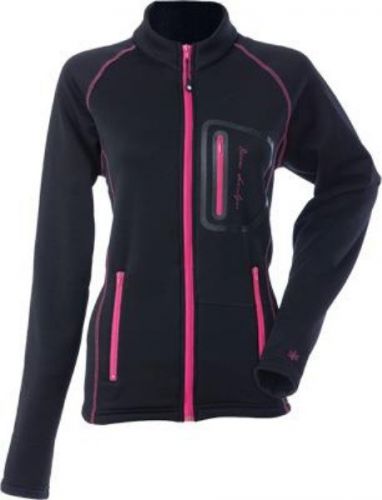 Divas snowgear performance fleece womens jacket black xxl 67690