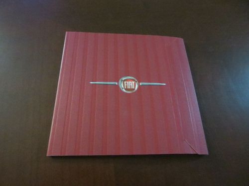 2011 fiat 500 preview sales brochure