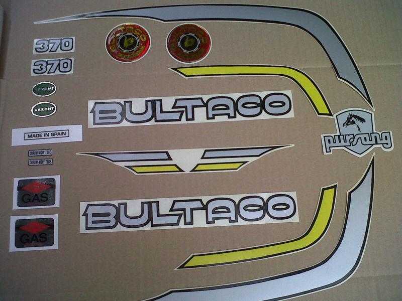 Buy BULTACO PURSANG MK10 MOD 193 KIT DECALS FULL BIKE NEW BULTACO ...