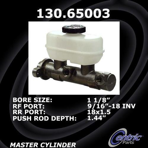 Centric 130.65003 brake master cylinder-premium master cylinder