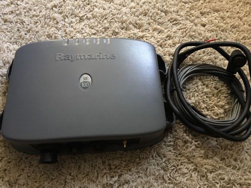 Raymarine sr 100 sirius satellite weather receiver module e03009 used tested