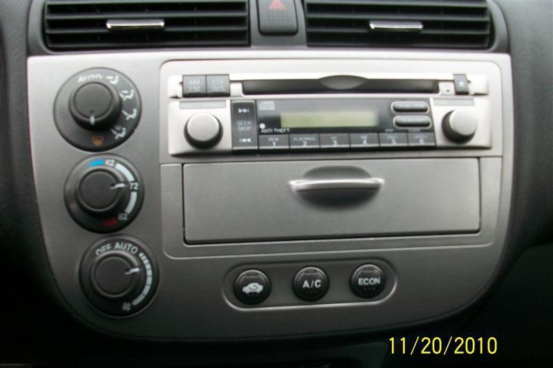 Radio/stereo for 04 05 honda civic ~ am-fm-cd sdn hybrid