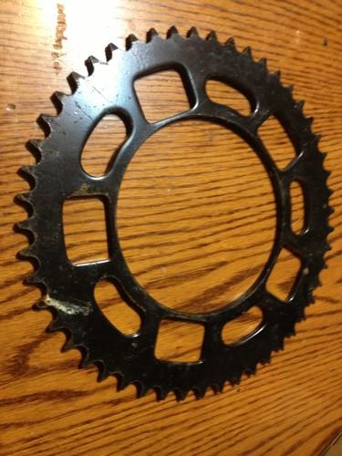 Honda 1981-1982 atc185s black steel rear sprocket 50t kayo 41201-958-000 atc