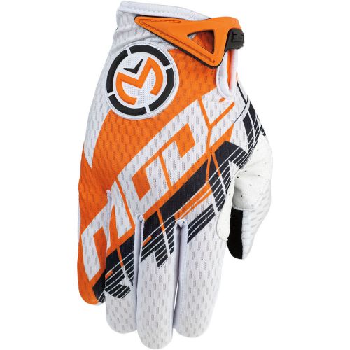 Moose racing sx1 mx offroad gloves  orange/white