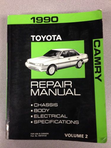 1990 toyota camry service manual vol. 2