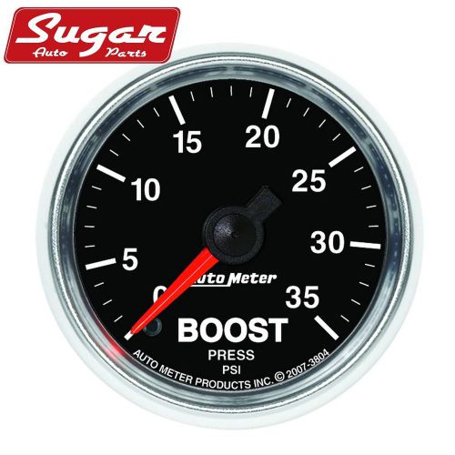 Auto meter 3804 gs; mechanical boost gauge