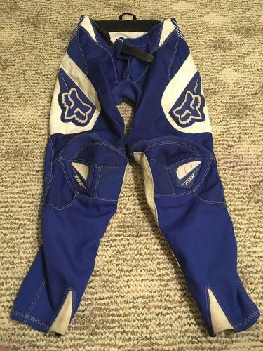 Fox youth riding motorcycle dirt biking pants size 26