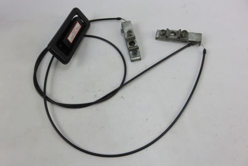 88 lotus esprit lock latch set for tailgate, with lever and cable