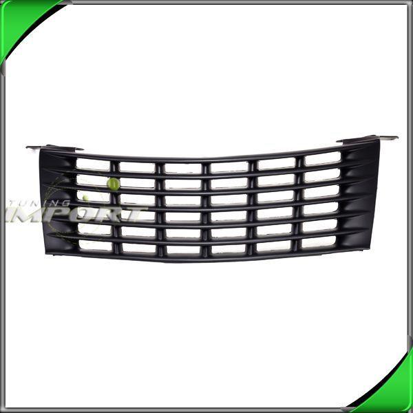 Front grille raw black ch1200241 ptm grid 2001-2005 pt cruiser 2/4dr wo chrome