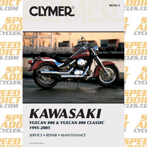 Clymer m354-3 service shop repair manual kawasaki vlcn 800 / classic 95-05