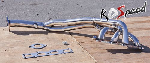 T-304 stainless steel exhaust header 94-97 miata 1.8l 4cyl na bp-ze mx-5 mx5