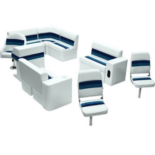 Marine fishing pontoon  boat seat seats set furniture package pick your color