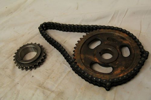 Gm chevy small block 327 350 etc.. timing chain &amp; gears (a10695)