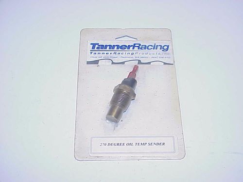 New tanner oil temperature gauge 270° sensor imca ump wissota nhra ihra