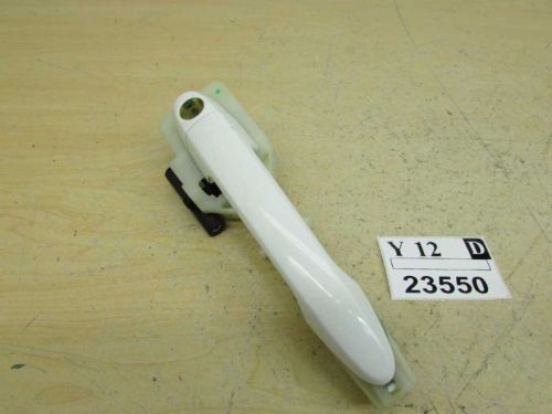 2007-2012 rondo left driver side front door outer exterior handle oem white