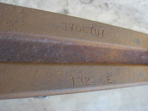 1954 corvette matched pair of rear leaf springs dated 132 4 e