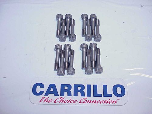 16 carrillo 12 point connecting rod bolts 3/8-24  x 1.600&#034; carrillo pankl jh90