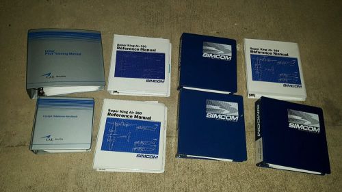 Super king air 350 reference manual simcom simuflite simulation rare flight 300