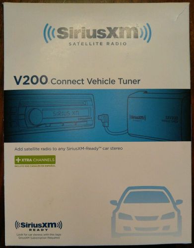 Siriusxm satellite radio v200 connect vehicle tuner