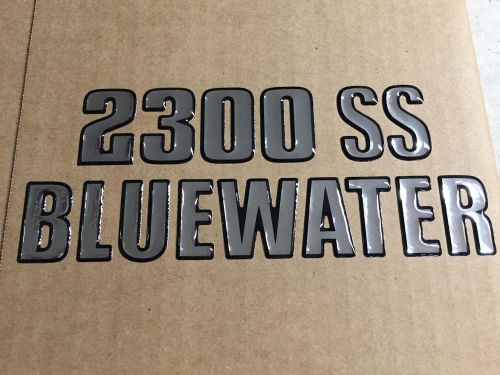 Key west boats domed 2300 ss bluewater decal (single)