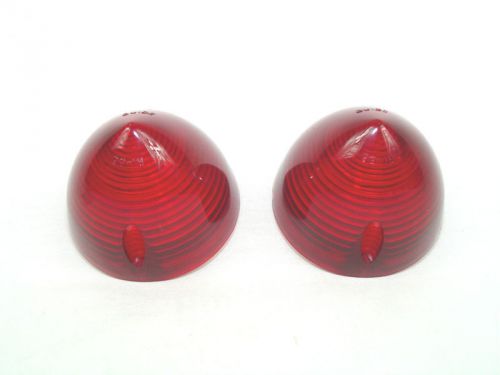 1956 chevrolet &#034;guide&#034; tail light lens pair