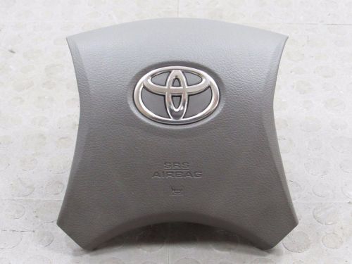 09 10 11 12 13 toyota highlander driver air bag airbag steering wheel oem gray!