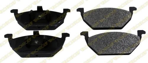 Monroe fx768 brake pad or shoe, front-monroe prosolution semi-metallic brake pad