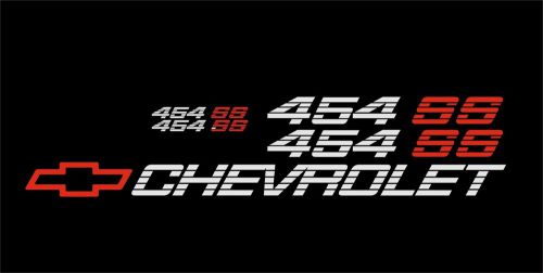 454ss decal set