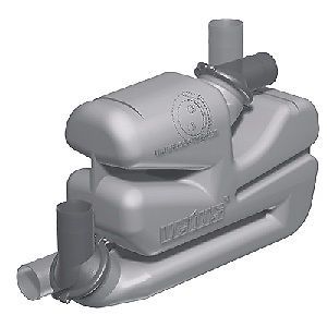 Vetus marine sailboat lsg 60 waterlift muffler