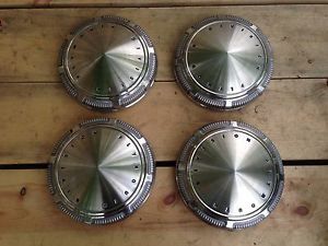 1960&#039;s-70&#039;s plymouth division hubcaps dog dish poverty caps - road runner mopar