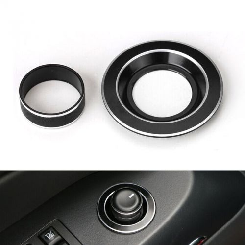 Blk power mirror adjustion switch master knob cover ring for patriot compass 11+