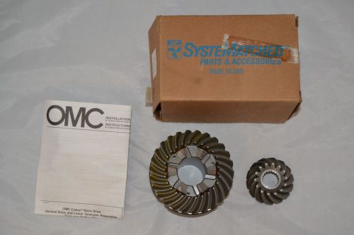 New oem omc cobra sterndrive counter (lh) rotation gear set 987923, 986665