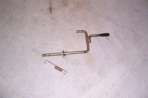 1984 honda atc110 atc 110 seat latch lever assembly and spring / free shpping