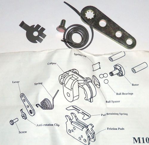 Polaris pure oem nos new snowmobile lever &amp; spring kit 2200991