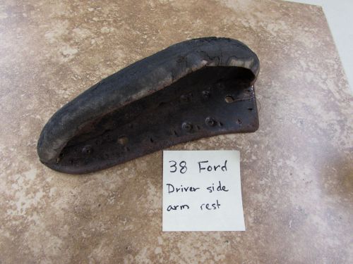 1938 ford sedan deluxe driver door arm rest - original