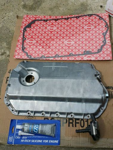 98-05 audi a4 a6 s4 vw passat 2.7l 2.8l oil pan w/ oil sensor, gasket, selant