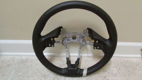 2014 2015 acura mdx premium black steering wheel oem