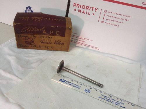 Mopar engine valve.   nos.      item:  5907